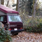 Arty in repose at Duncan RV campground