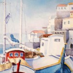 arts-quest-Donna- Bonin-boats-agean