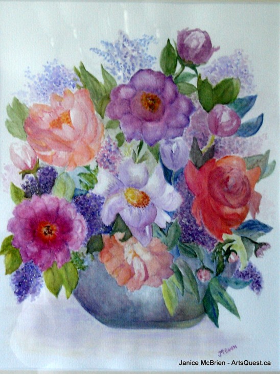 Janice McBrien: Vibrancy Grows in the Garden and on the Canvas Janice McBrien: Vibrancy Grows in the Garden and on the Canvas