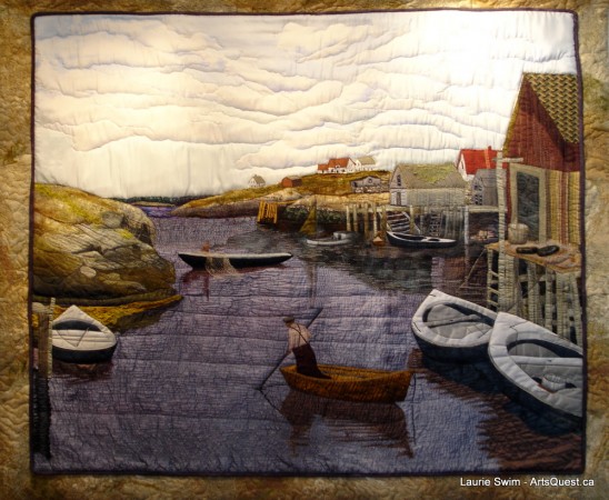 Laurie Swim – On the Cutting Edge of Quilted Art Laurie Swim – On the Cutting Edge of Quilted Art