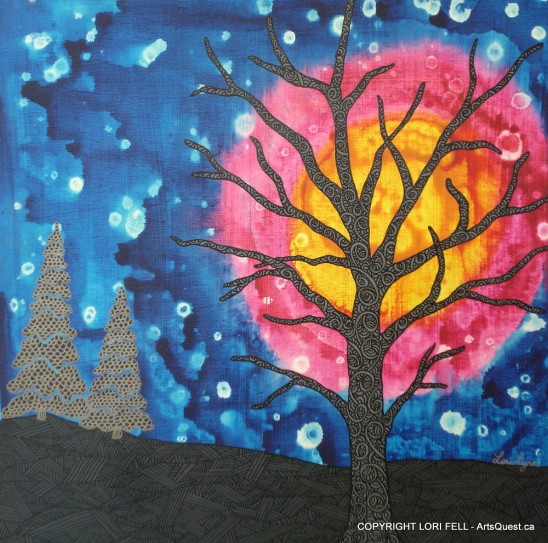 Mixed Media Artist Lori Fell Follows Her Painted Path Mixed Media Artist Lori Fell Follows Her Painted Path