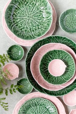 Leafy Greens and Pinks